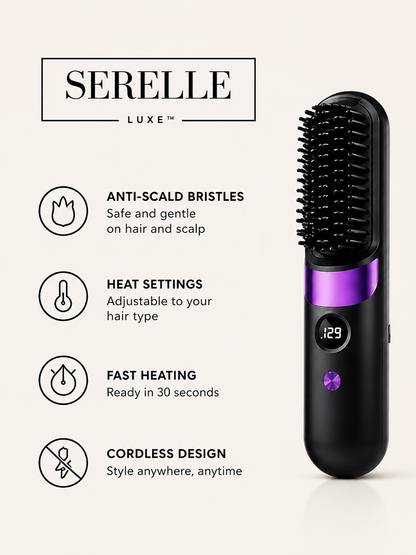 Serelle Luxe™ Heated Styling Brush
